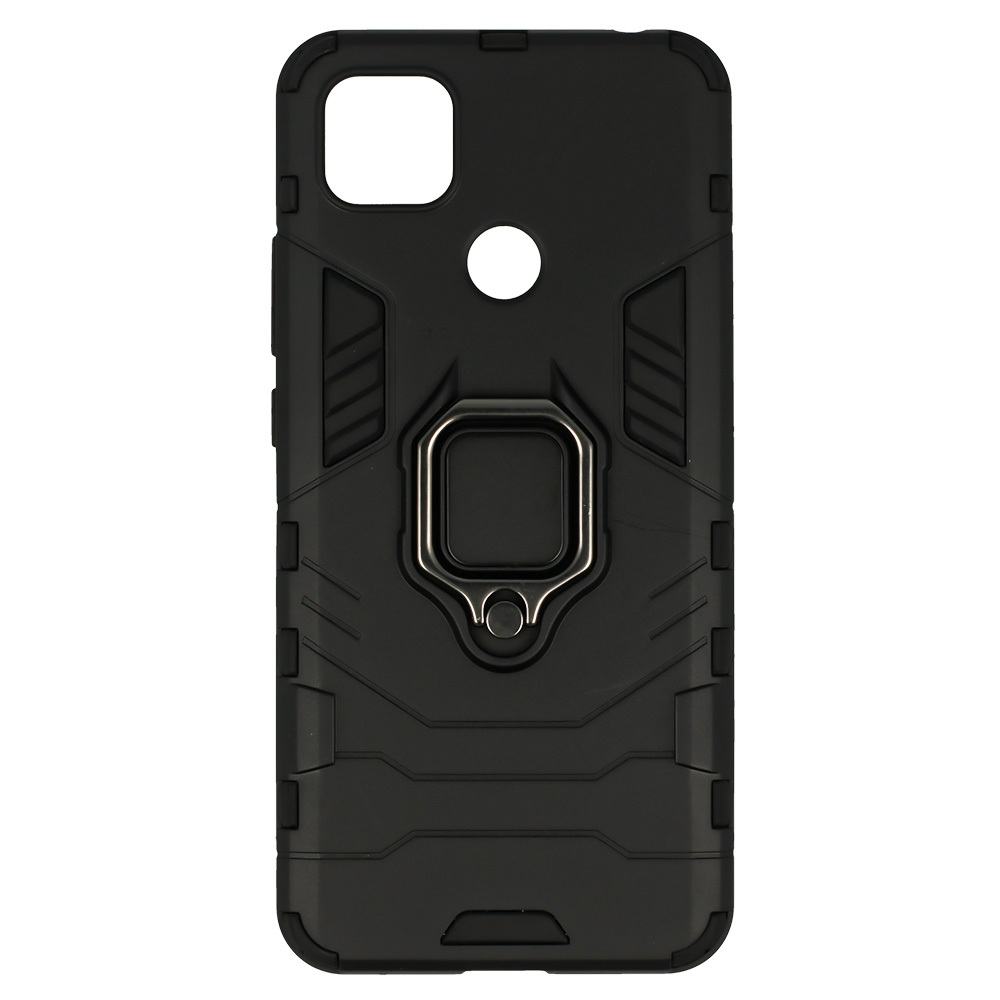 Ring Armor Case for Xiaomi Redmi 10A Black