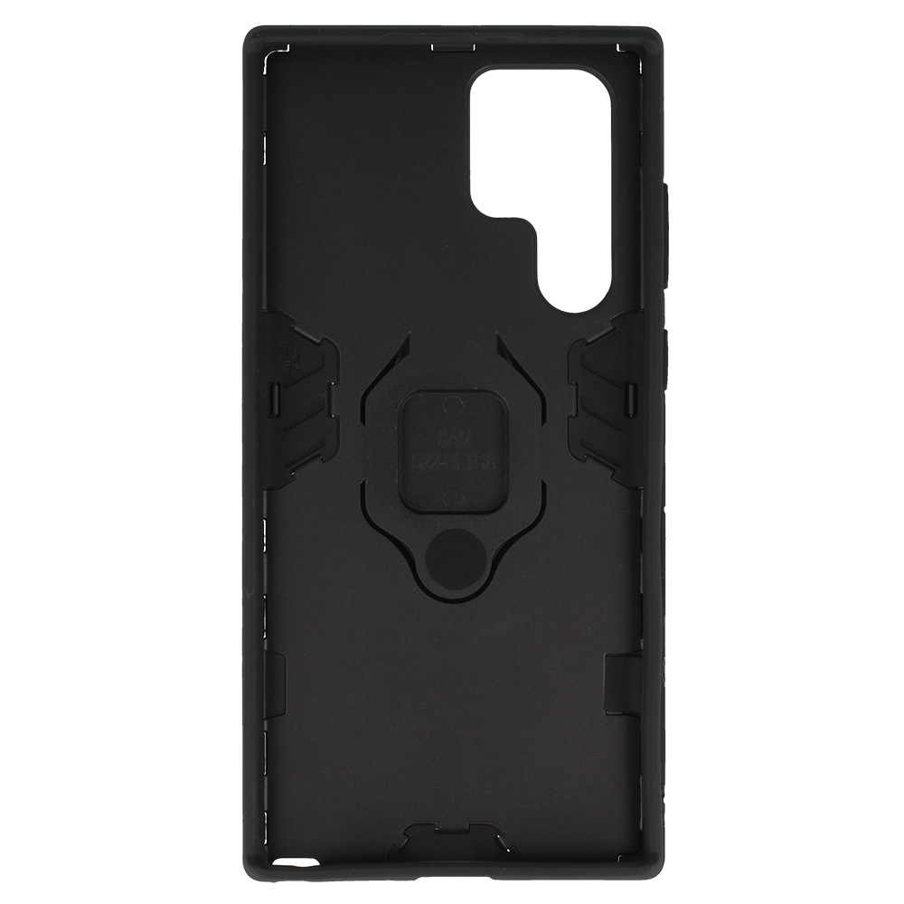 Ring Armor Case for Samsung Galaxy S22 Ultra Black