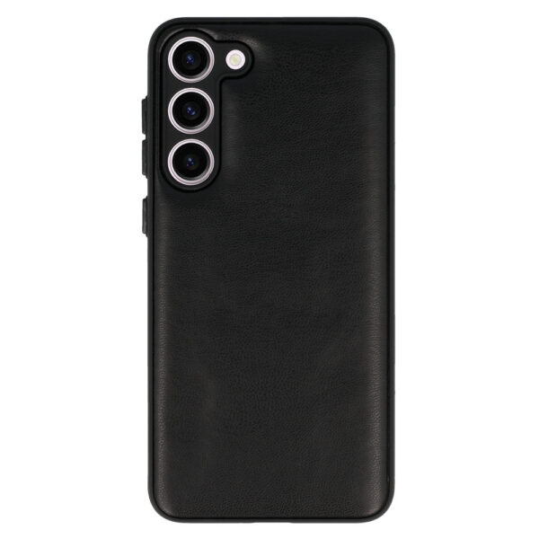 Leather 3D Case for Samsung Galaxy S23 Plus design 1 black