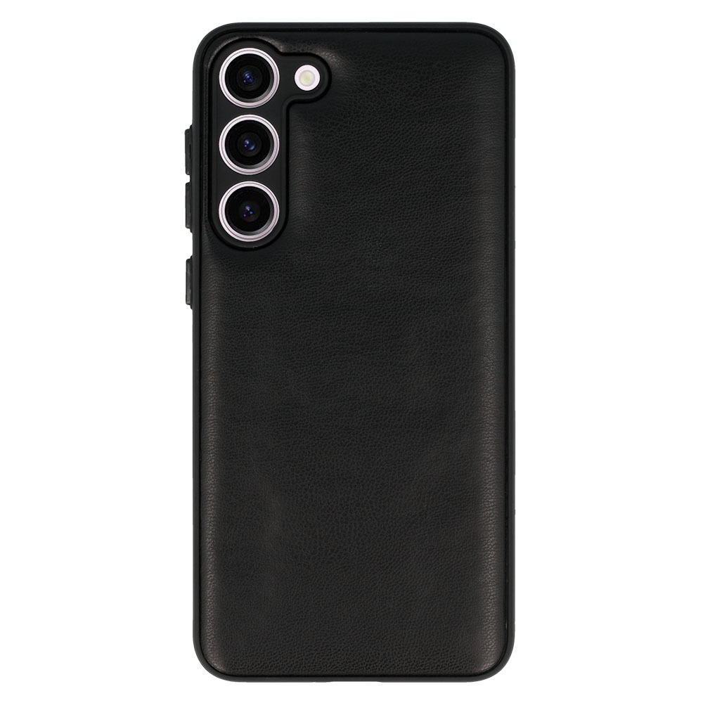 Leather 3D Case for Samsung Galaxy S23 Plus design 1 black