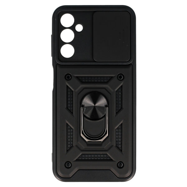 Slide Camera Armor Case for Samsung Galaxy A14 4G/5G Black