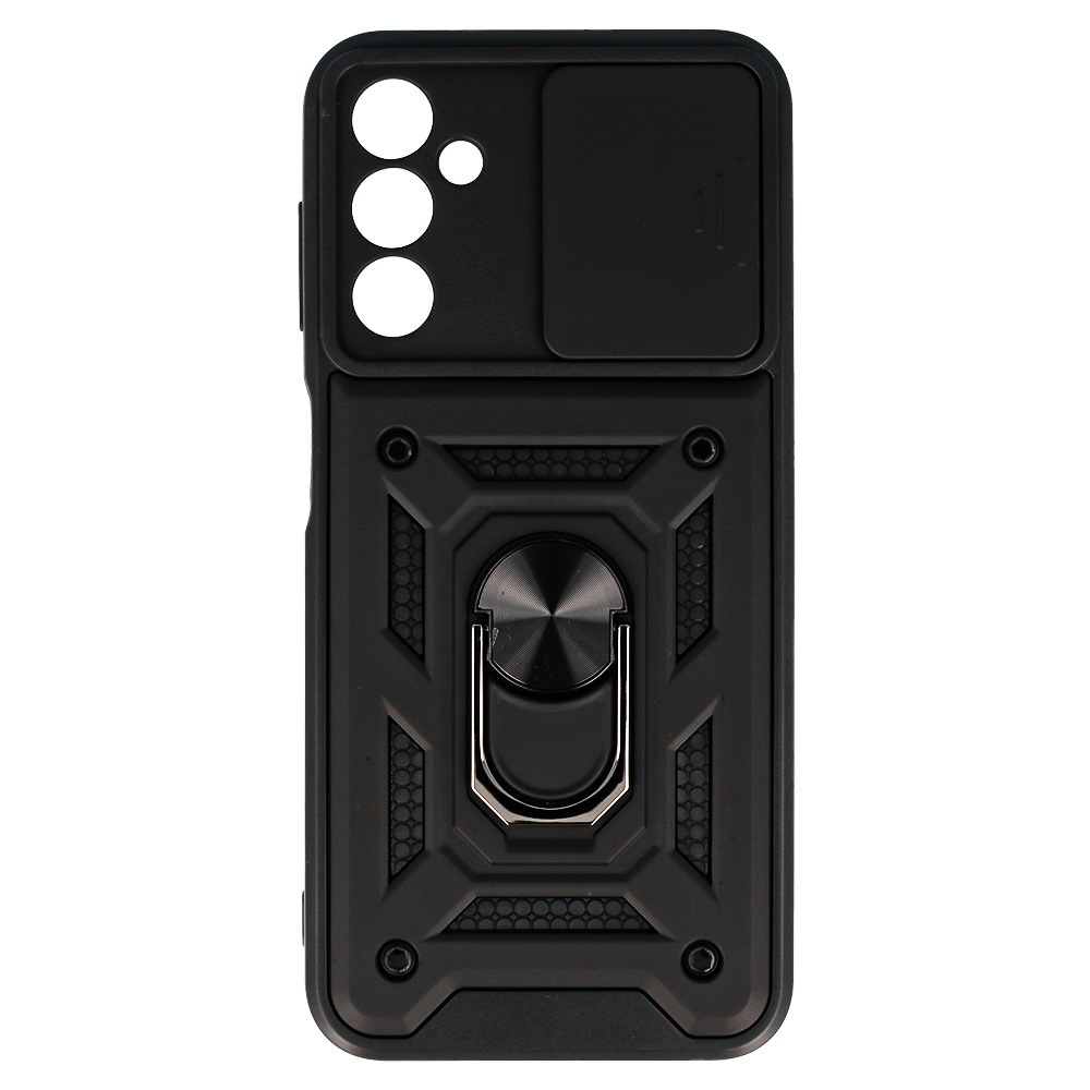 Slide Camera Armor Case for Samsung Galaxy A14 4G/5G Black