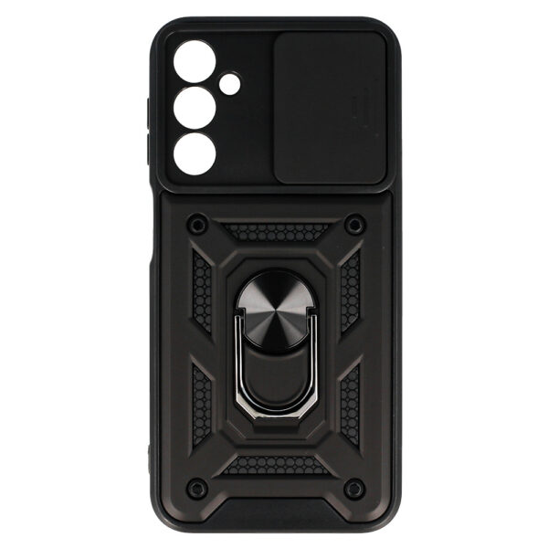 Slide Camera Armor Case for Samsung Galaxy A24 4G Black