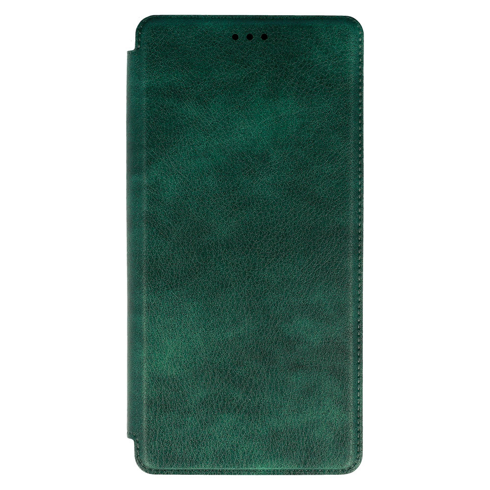 Razor Leather Book Case for Samsung Galaxy S23 dark green