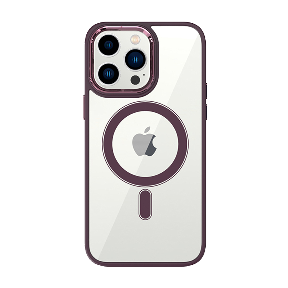 Tel Protect Magnetic Clear Case for Iphone 11 Pro Max Cherry