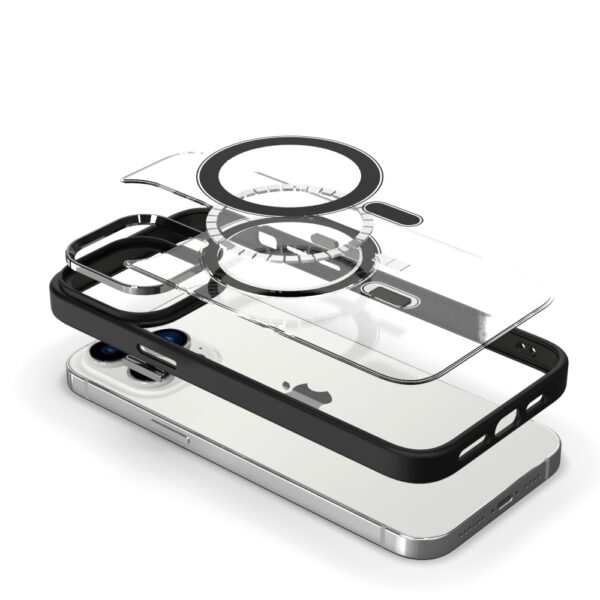 Tel Protect Magnetic Clear Case for Iphone 14 Light blue