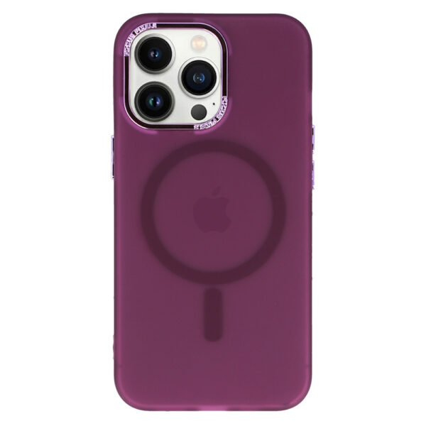 Magnetic Frosted Case for Iphone 11 Pro Purple