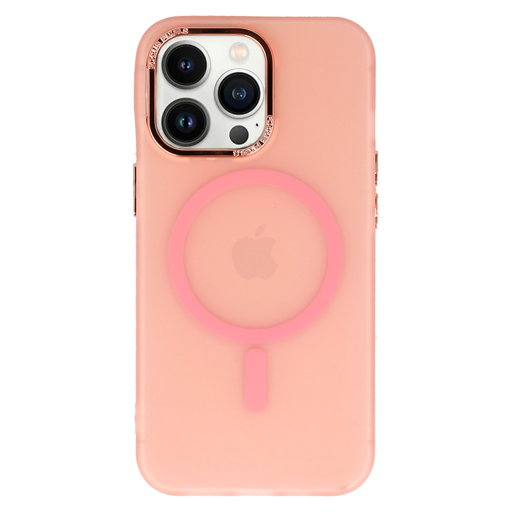 Magnetic Frosted Case for Iphone 11 Pro Max Pink