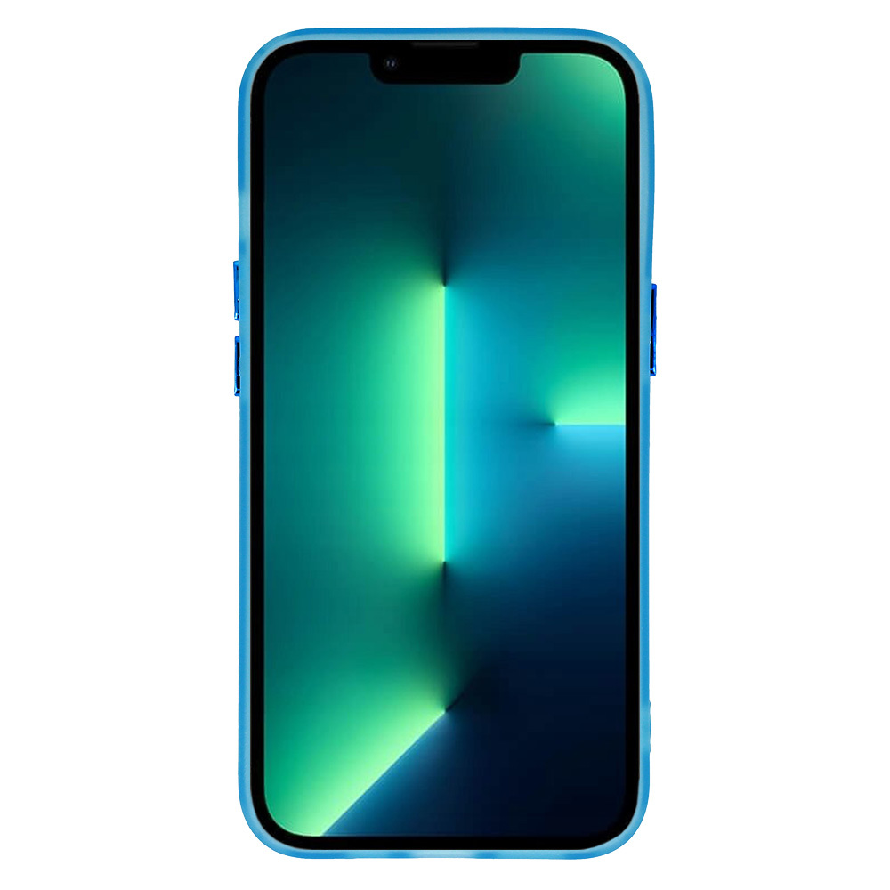 Magnetic Frosted Case for Iphone 12 Pro Max Blue