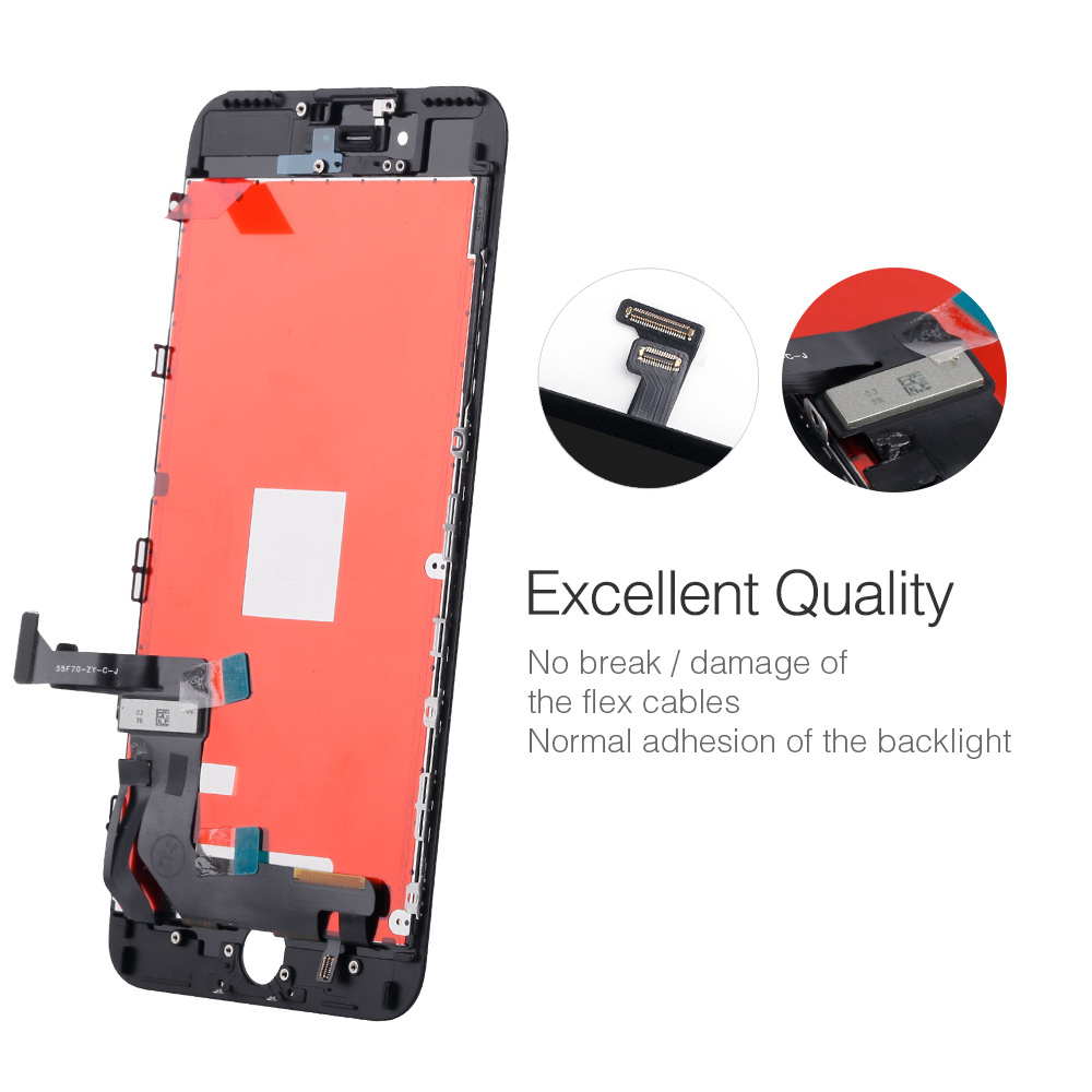 LCD Display NCC for Iphone 7 White Metal Plate Select