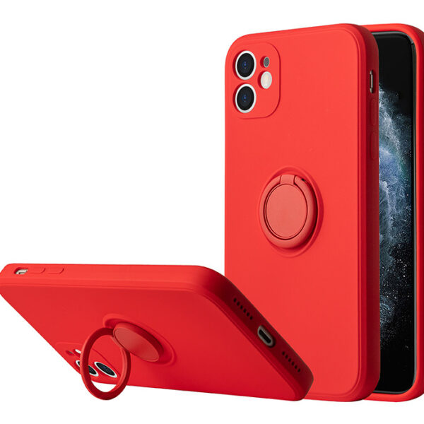 Vennus Silicone Ring for Xiaomi Redmi Note 12 5G/Poco X5 Red