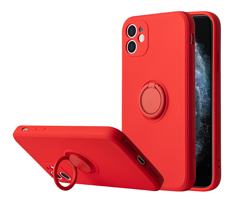 Vennus Silicone Ring for Xiaomi Redmi Note 12 5G/Poco X5 Red