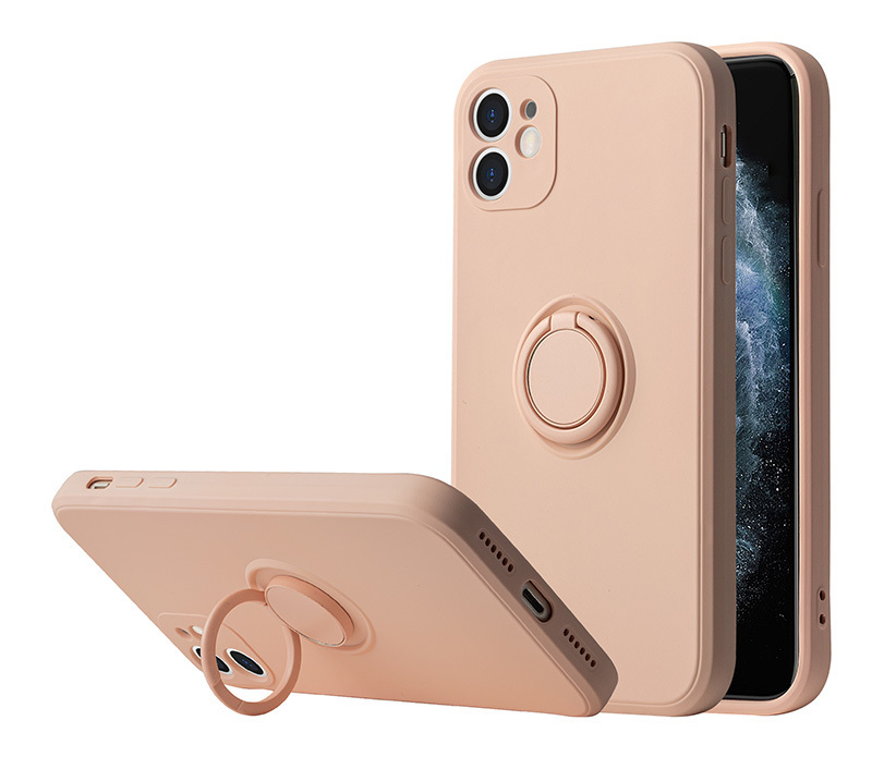 Vennus Silicone Ring for Xiaomi Redmi Note 12 5G/Poco X5 Light pink