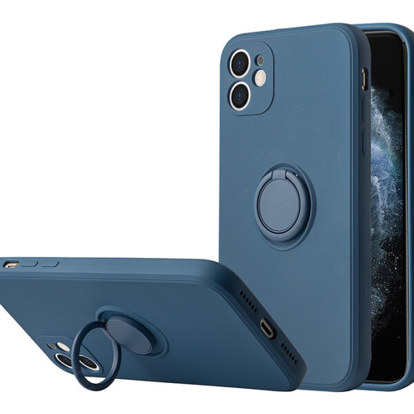 Vennus Silicone Ring for Xiaomi Redmi Note 12 5G/Poco X5 Blue