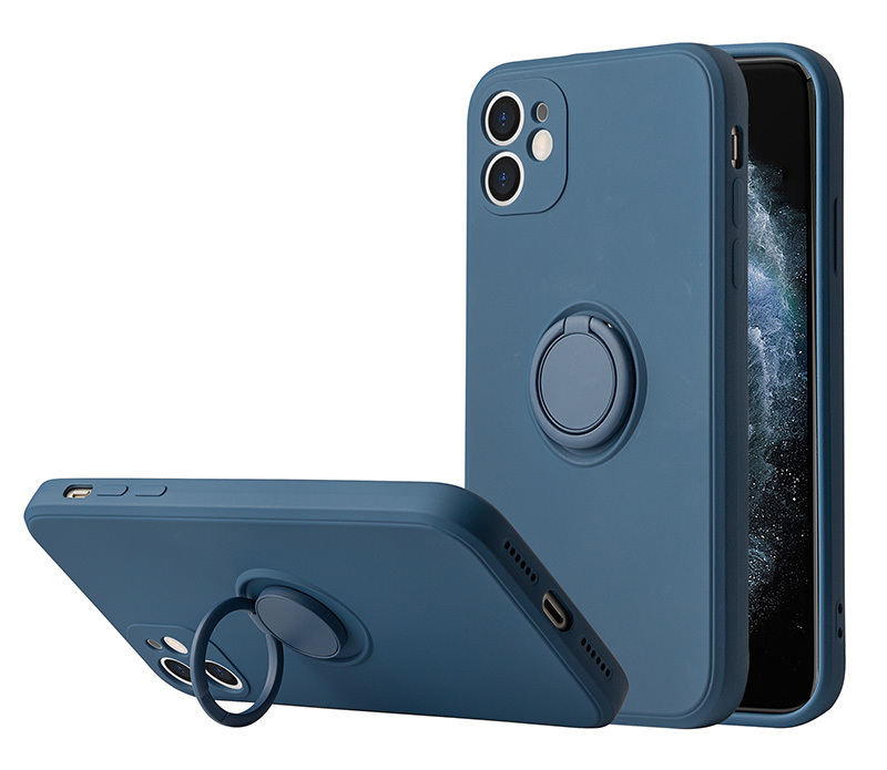 Vennus Silicone Ring for Xiaomi Redmi Note 12 5G/Poco X5 Blue