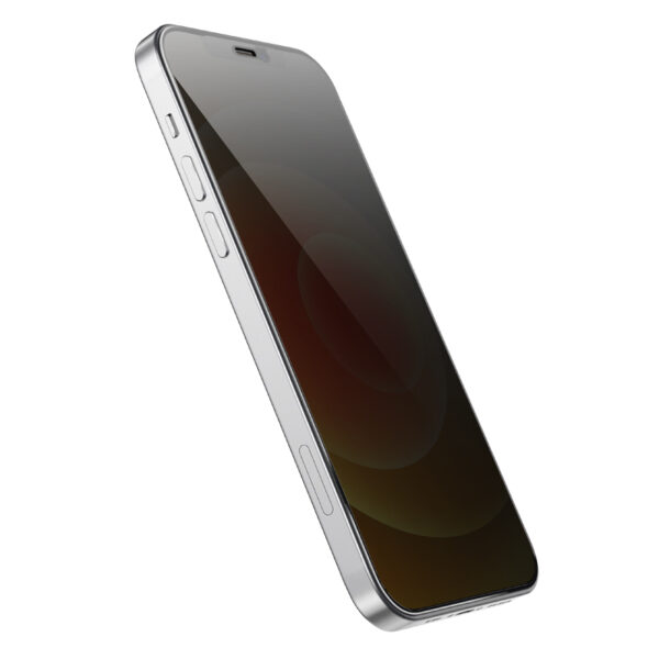 Borofone Tempered glass BF7 Diamond Armor Full Screen Anti-spy for Iphone 12/12 Pro - 10 pieces