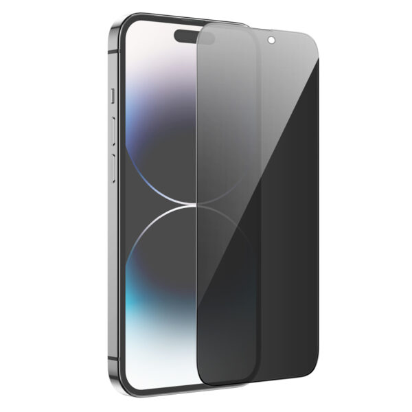 Borofone Tempered glass BF7 Diamond Armor Full Screen Anti-spy for Iphone 14 Pro Max - 10 pieces