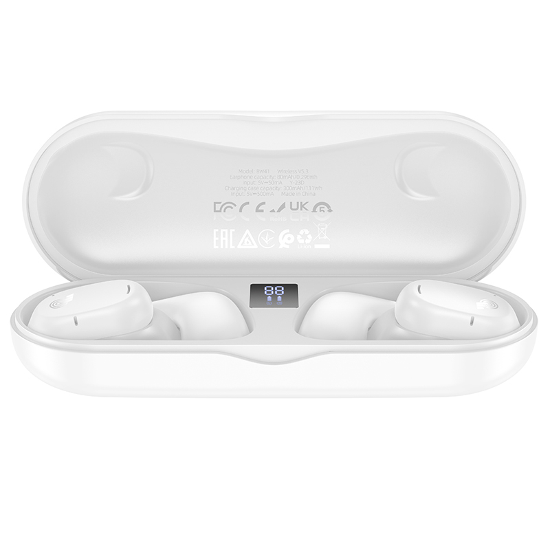 Borofone TWS Bluetooth Earphones BW41 Prestige White