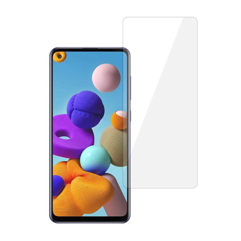 Tempered glass Blue Multipack (10 in 1) for SAMSUNG GALAXY A21/A21S