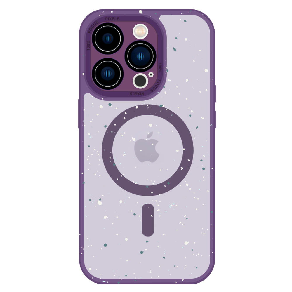 Tel Protect Magnetic Splash Frosted Case for Iphone 11 Pro Purple
