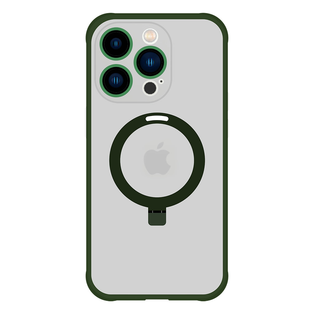 Tel Protect Magical Magsafe Stand Case for Iphone 13 Pro Max green