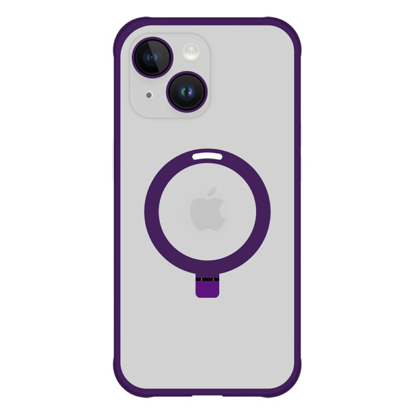 Tel Protect Magical Magsafe Stand Case for Iphone 13 purple