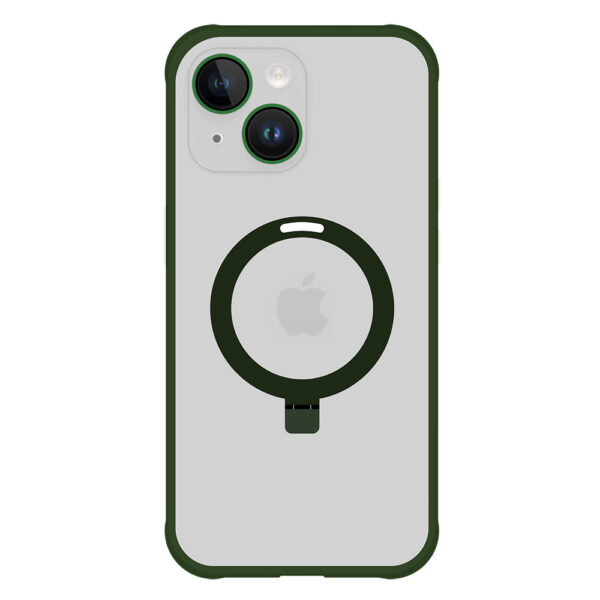Tel Protect Magical Magsafe Stand Case for Iphone 13 green