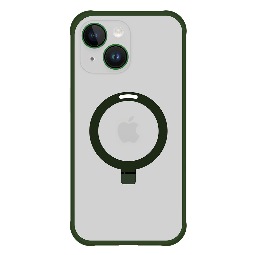 Tel Protect Magical Magsafe Stand Case for Iphone 13 green