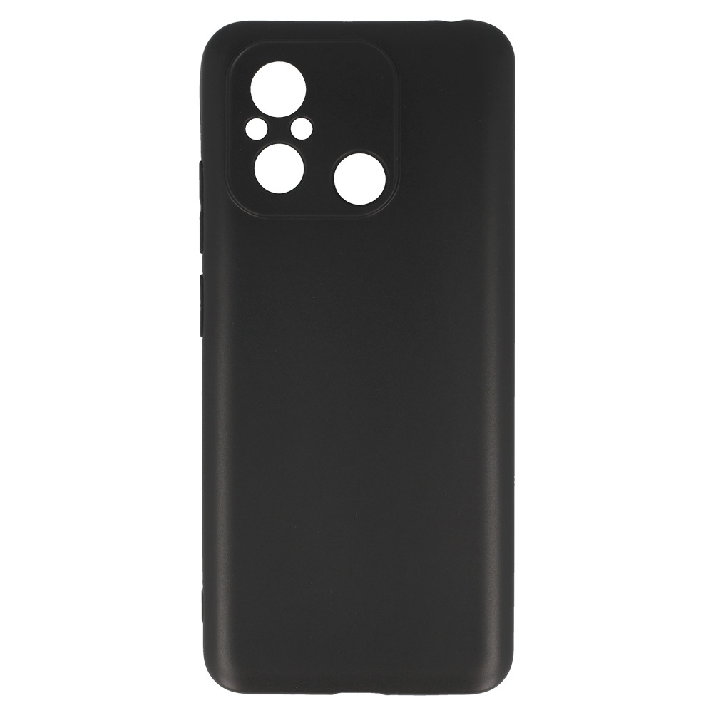 Back Case MATT for XIAOMI REDMI 12C/11A Black