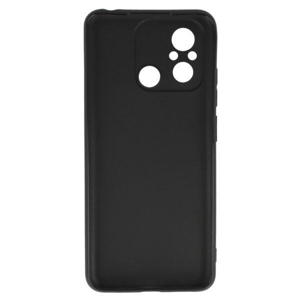 Back Case MATT for XIAOMI REDMI 12C/11A Black