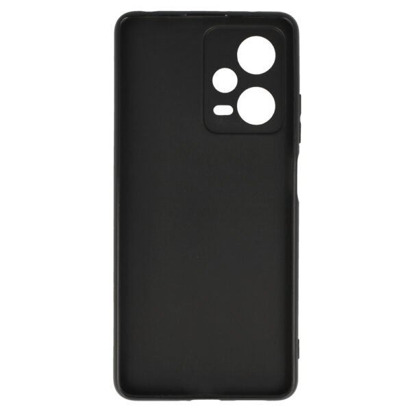 Back Case MATT for XIAOMI REDMI NOTE 12 PRO 5G Black