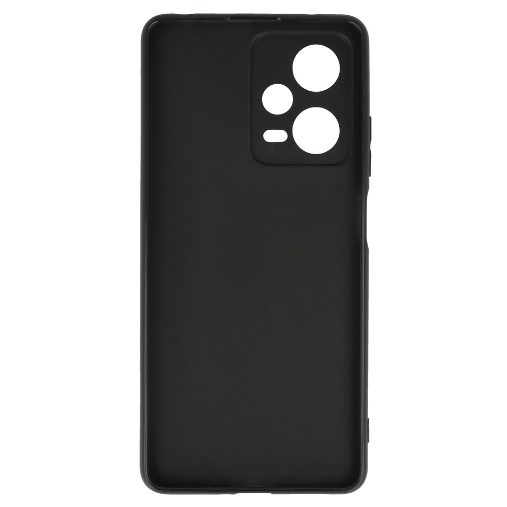 Back Case MATT for XIAOMI REDMI NOTE 12 PRO 5G Black