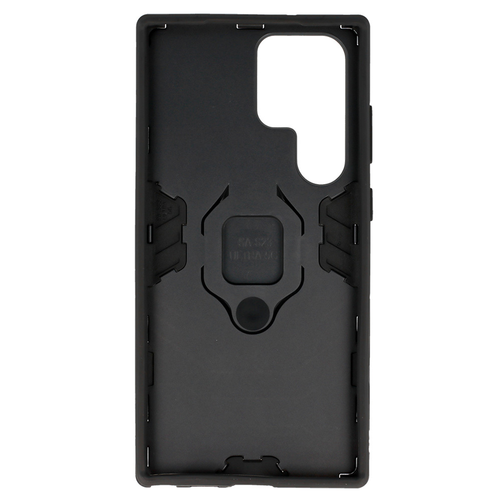 Ring Armor Case for Samsung Galaxy S23 Ultra Black