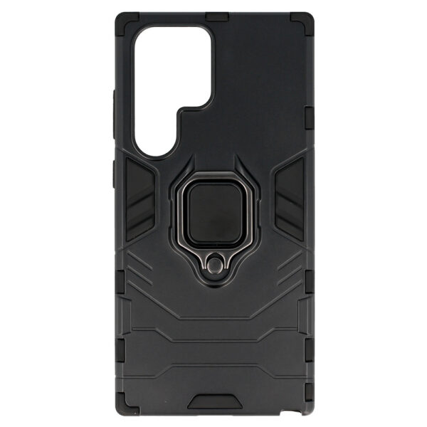 Ring Armor Case for Samsung Galaxy S23 Ultra Black