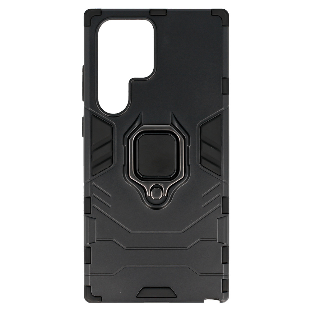 Ring Armor Case for Samsung Galaxy S23 Ultra Black