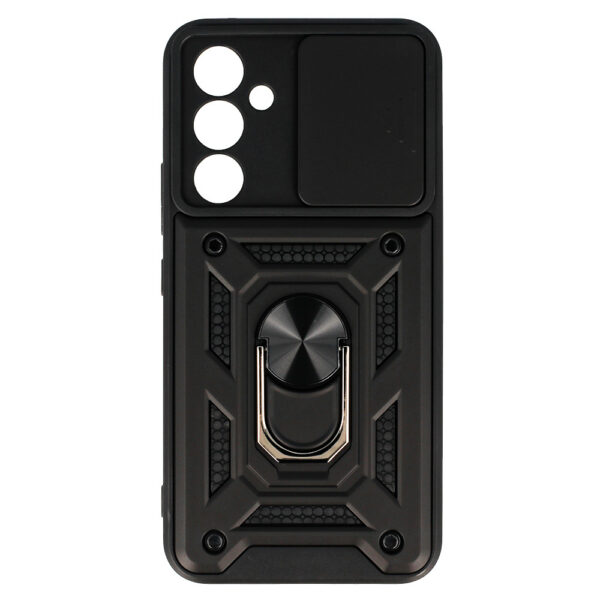 Slide Camera Armor Case for Samsung Galaxy A54 5G Black