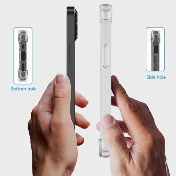 Back Case ANTI SHOCK 0,5mm for IPHONE 11 PRO TRANSPARENT