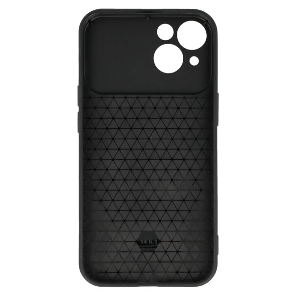 Slide Camera Armor Case for Iphone 15 Plus Black