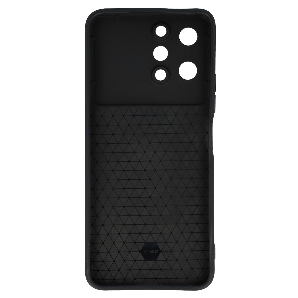 Slide Camera Armor Case for Xiaomi Redmi 12 Black