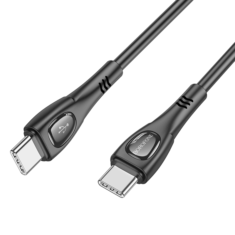 Borofone Cable BX98 Superior - Type C to Type C - PD 60W 3A 1 metre black