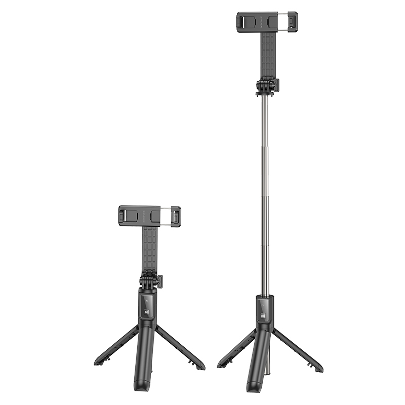 Borofone Selfie Stick BY11 Happy bluetooth with tripod and remote control black