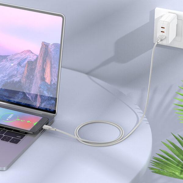 Borofone Cable BX99 Method - USB to MicroUSB - 2,4A 1 metre grey