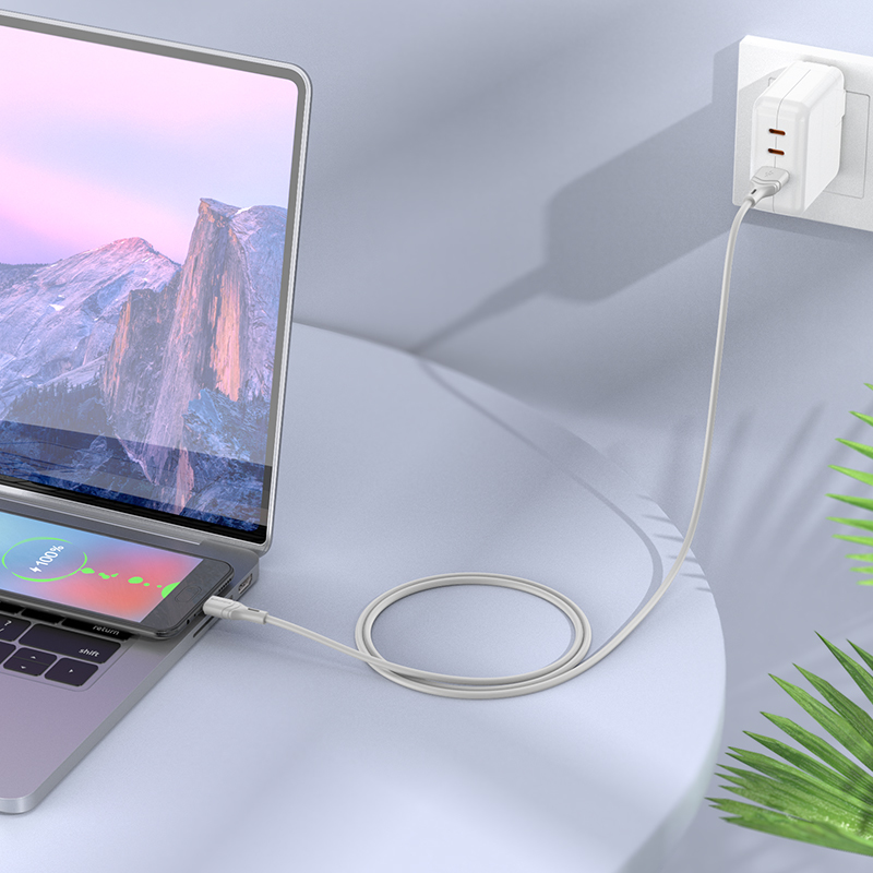 Borofone Cable BX99 Method - USB to MicroUSB - 2,4A 1 metre grey
