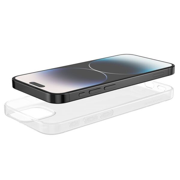 Borofone Case BI4 Ice Series Iphone 15 Pro transparent