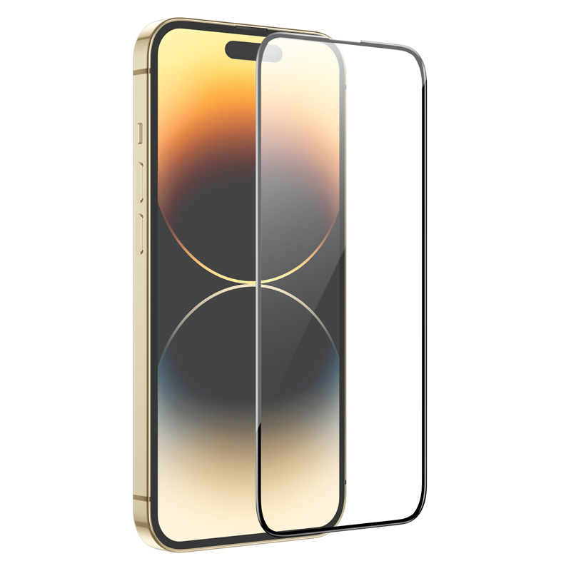 Borofone Tempered glass BF8 Diamond Armor Full Screen 5D Large Arc for Iphone 15 Pro Max - 10 pieces