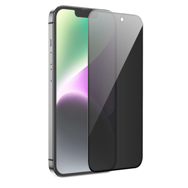 Borofone Tempered glass BF7 Diamond Armor Full Screen Anti-spy for Iphone 15/16 - 10 pieces