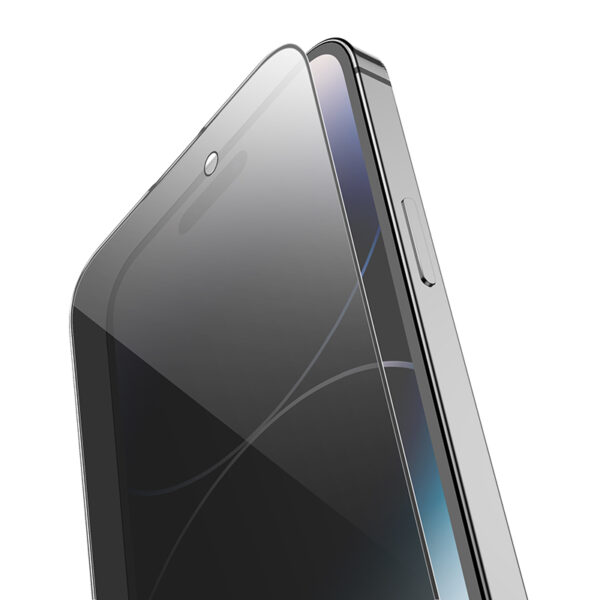 Borofone Tempered glass BF7 Diamond Armor Full Screen Anti-spy for Iphone 15 Pro Max - 10 pieces