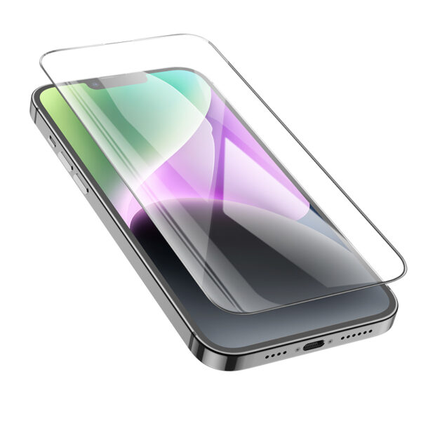 Borofone Tempered glass BF6 Diamond Armor Full Screen HD for Iphone 15 Plus/16 Plus - 10 pieces