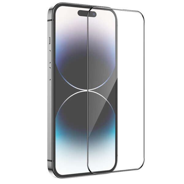 Borofone Tempered glass BF6 Diamond Armor Full Screen HD for Iphone 15 Pro - 10 pieces