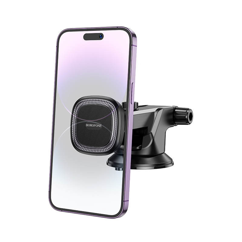 Borofone Car holder BH97 NT Ice magnetic with suction cup black